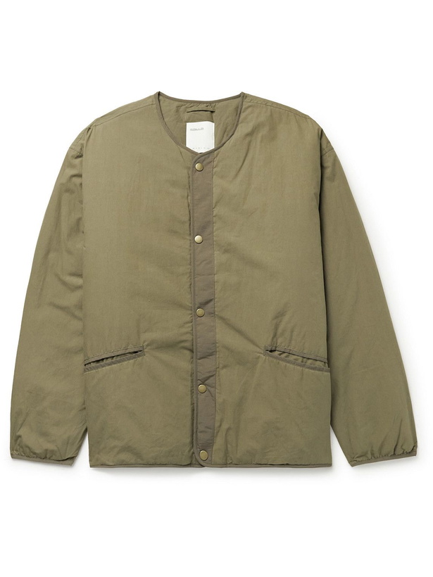 Photo: Satta - Dojo Padded Cotton-Poplin Jacket - Green