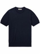 Canali - Cotton T-Shirt - Blue