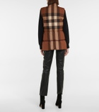 Burberry - Checked down vest