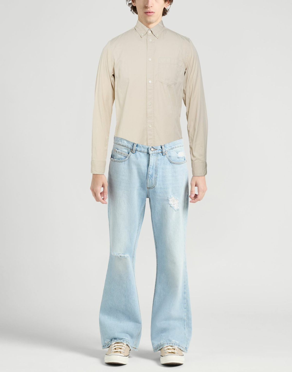 Norse Projects Mens Shirt in Beige