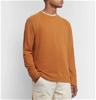 James Perse - Loopback Supima Cotton-Jersey Sweatshirt - Orange
