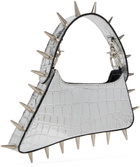 Marques Almeida Silver Spiked Bag
