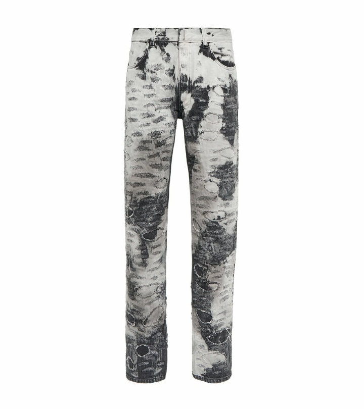 Photo: Givenchy - Distressed slim jeans