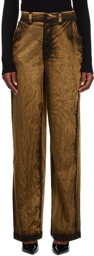 COTTON CITIZEN Brown London Trousers