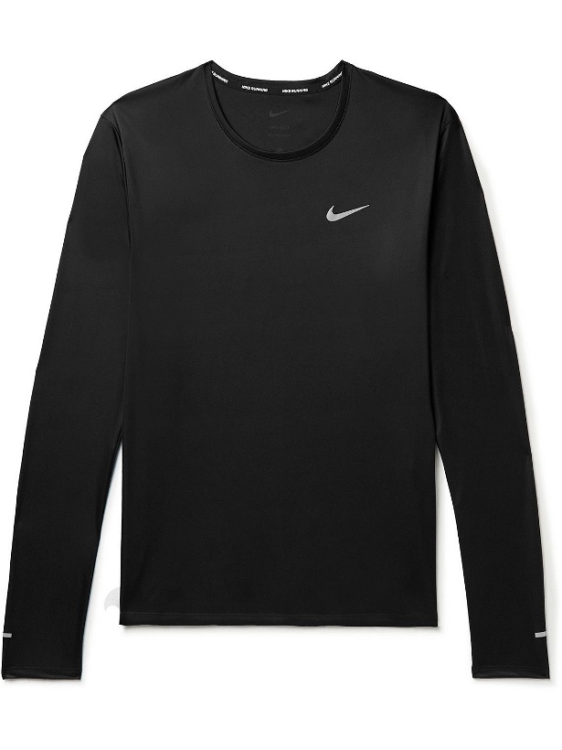 Photo: Nike Running - Miler Dri-FIT T-Shirt - Black