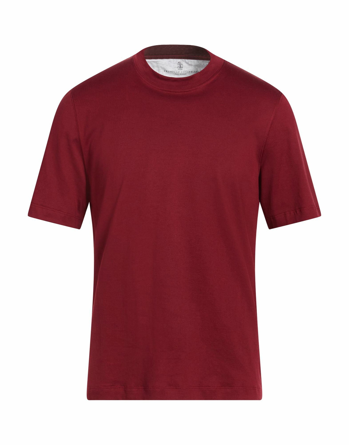 Brunello Cucinelli Mens T-shirt Brick