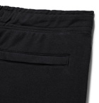 Nike - Slim-Fit Logo-Panelled Loopback Cotton-Blend Jersey Shorts - Black