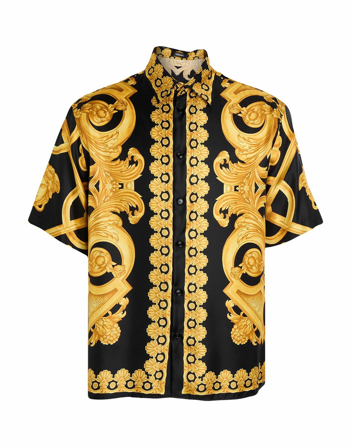 Versace Mens Shirt in Yellow