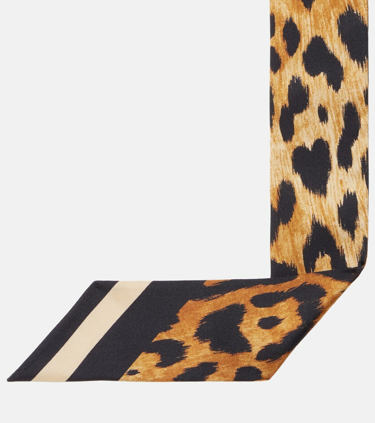 Gucci Leopard-print silk twill scarf