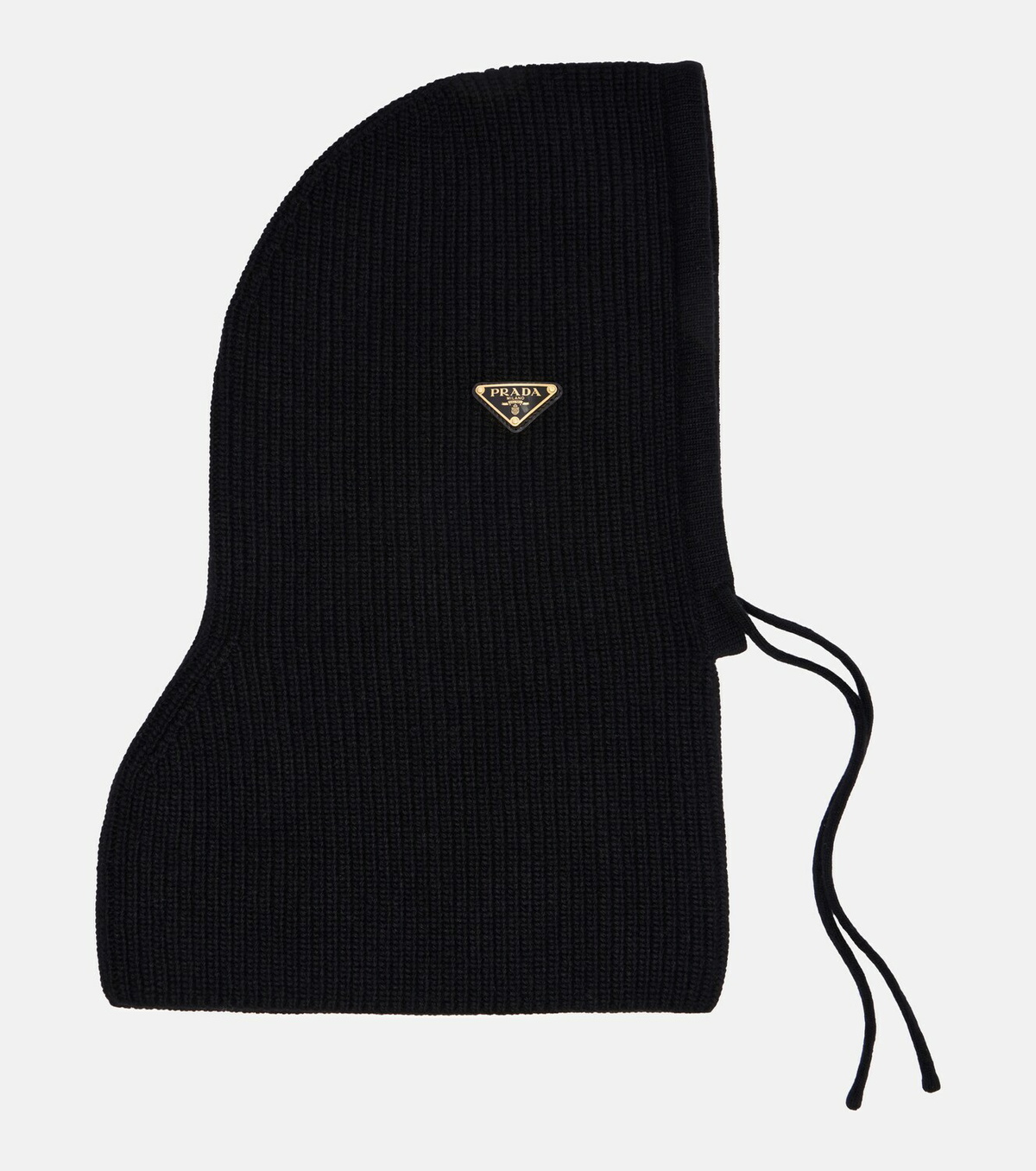 Prada Ribbed-knit wool and cashmere ski mask