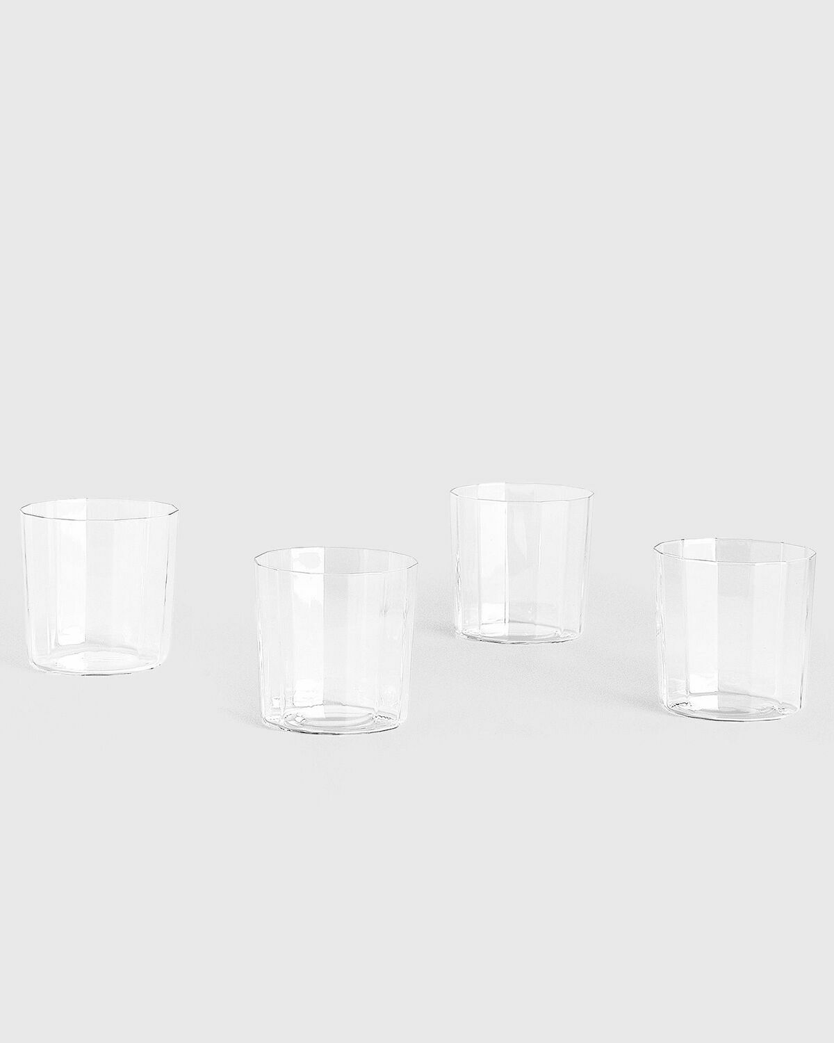 HAY Angle Glass-Set of 4 Wide Mens Kitchen- & Tableware