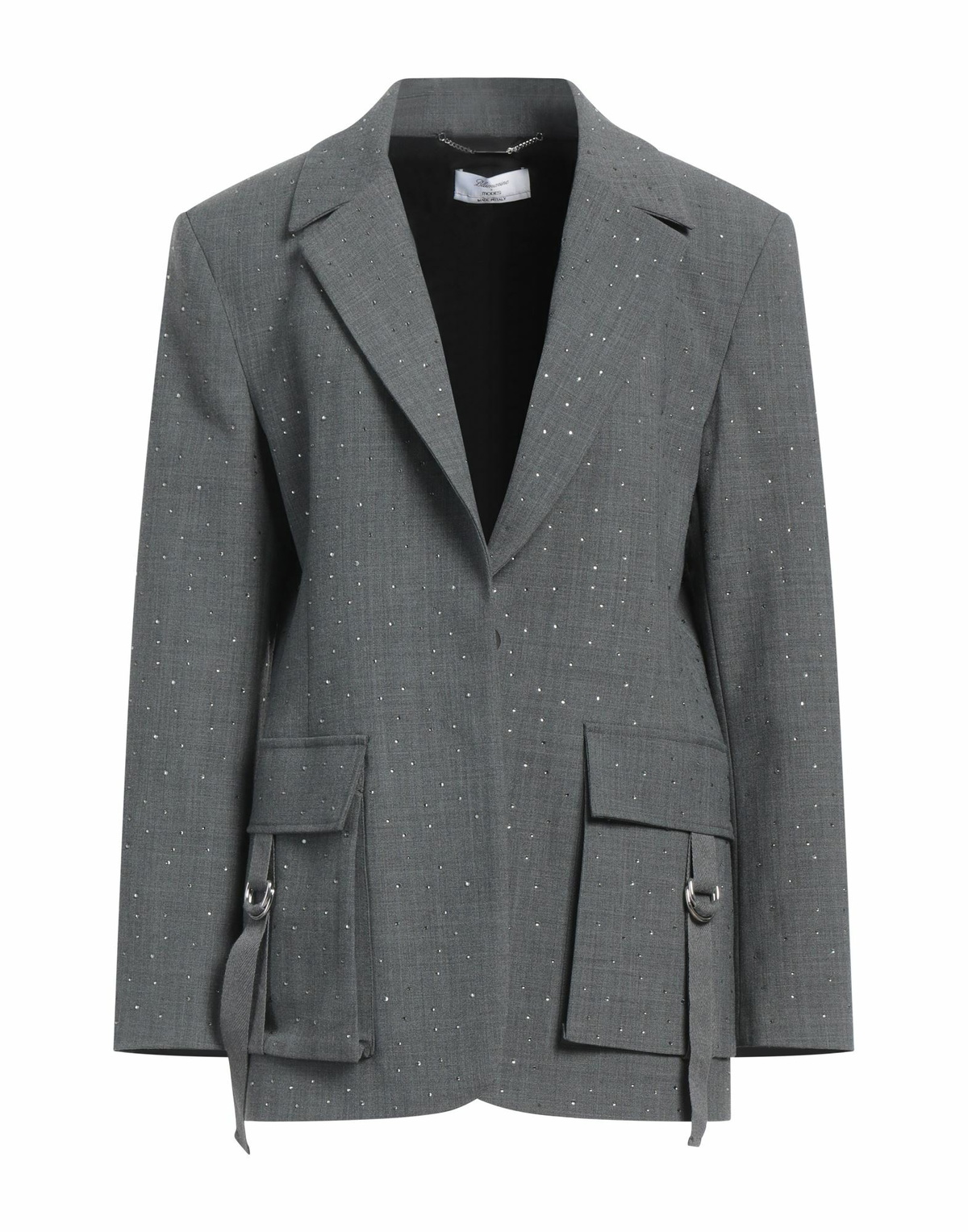 Blumarine Womens Blazer in Grey