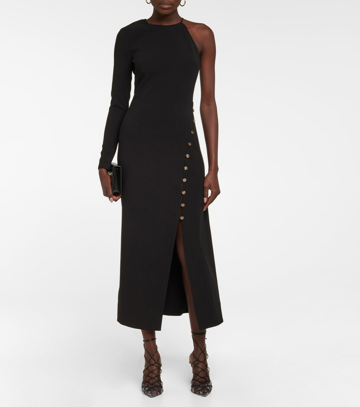 Staud - Zhuri asymmetric crêpe top
