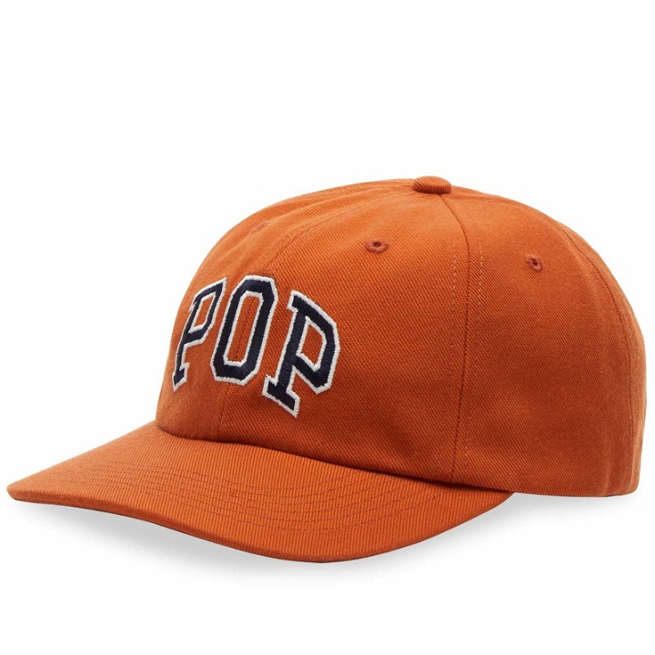Photo: POP Trading Company Men's Arch Sixpanel Hat in Cinnamon 