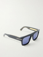 TOM FORD - Square-Frame Acetate Sunglasses