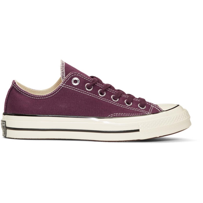 Photo: Converse Burgundy Chuck Taylor All Star 1970s Sneakers