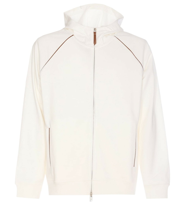 Photo: Brunello Cucinelli Zipped Sweatshirt