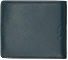 Paul Smith Green Embossed Smithy's Bifold Wallet