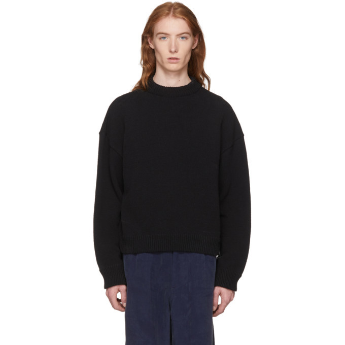 Our Legacy Black Sonar Roundneck Sweater Our Legacy