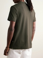 NN07 - Paul 3462 Slim-Fit Organic Cotton and Lyocell-Blend Piqué Polo Shirt - Green