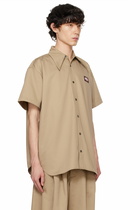 WILLY CHAVARRIA Khaki Pachuco Work Shirt