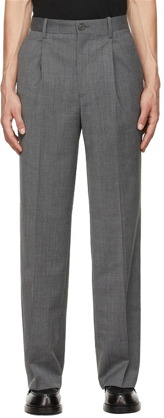 Photo: Han Kjobenhavn Grey Wool Suit Trousers