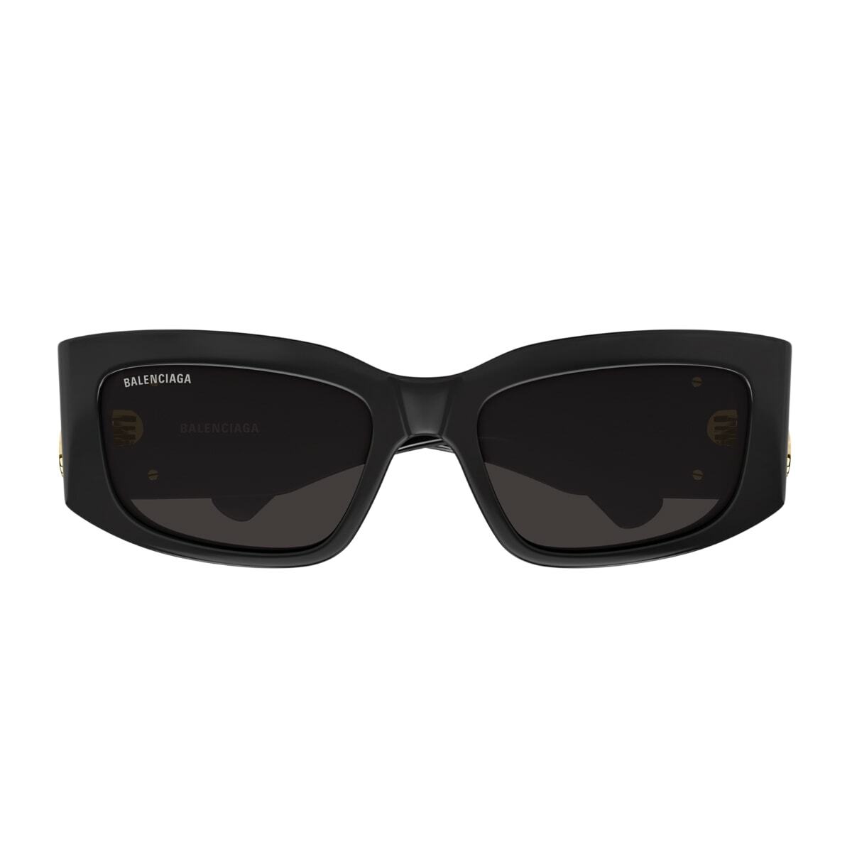NEW BALENCIAGA BB0360S 005 SUNGLASSES UNISEX BLACK RECTANGULAR BALENCIAGA 1f25e70b-f110-5d10-84da-  main image 3
