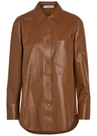 Joseph Penna Leather Jacket Rust