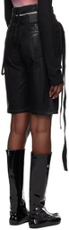 Ottolinger SSENSE Exclusive Black Denim Shorts