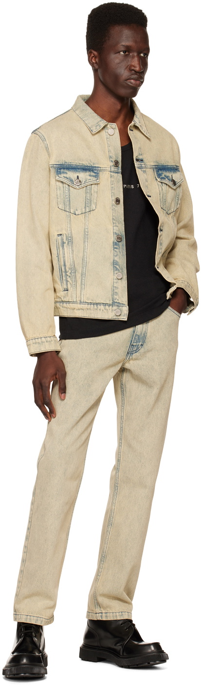 Études Yellow Relic Jeans