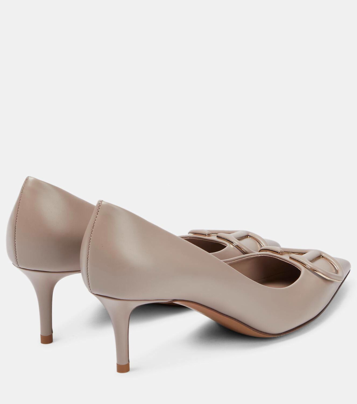 Valentino Garavani VLogo Leather Pumps