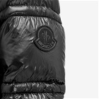 Moncler Men's Thuban Lightweight Nylon Jacket in Black