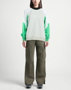 7 Days Active Womens Sweatshirt in Light grey