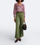 Veronica Beard Kasey flared jeans