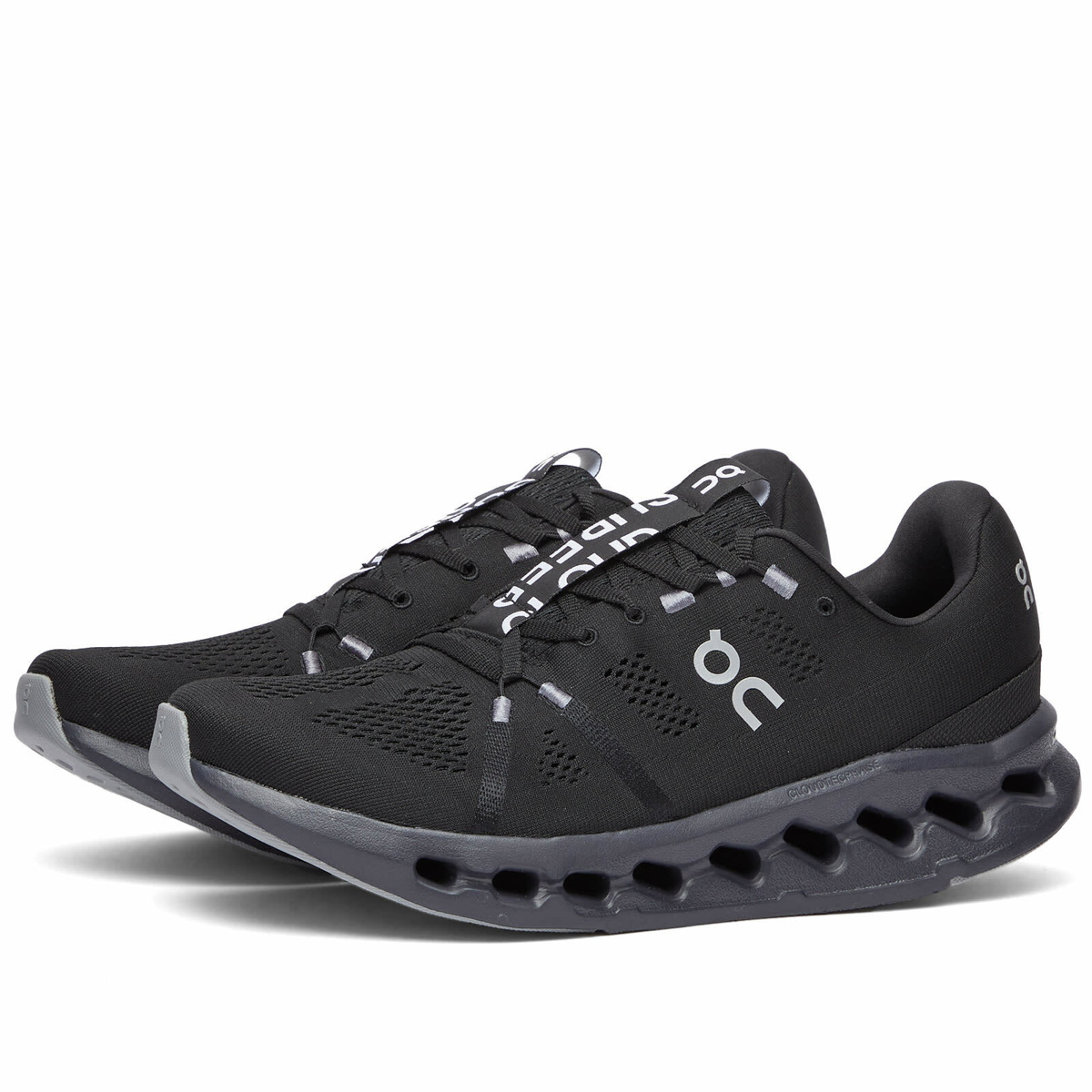 ON Men's Cloudsurfer Sneakers in Black On