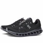 ON Men's Cloudsurfer Sneakers in Black