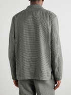Massimo Alba - Florida Puppytooth Cotton Overshirt - Gray