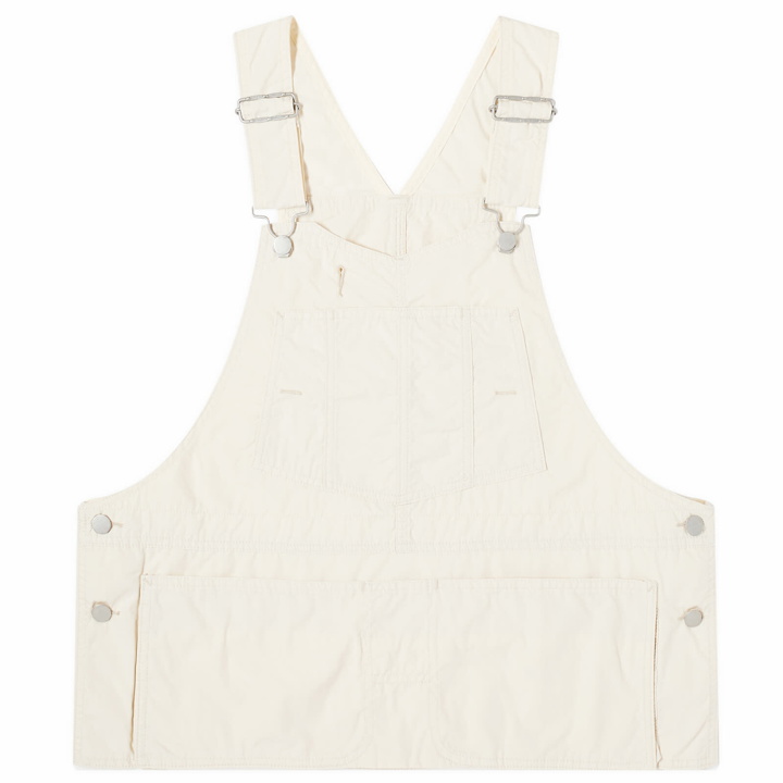 Photo: Beams Boy Women's Overall Vest in Ivory 