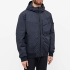 Stone Island Men's Pocket Detail Crinkle Reps Jacket in Navy