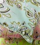 Pucci Printed silk cushion
