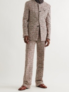 BOTTEGA VENETA - Slim-Fit Cotton-Blend Bouclé Suit Jacket - Multi - IT 48
