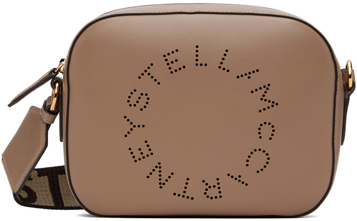 Photo: Stella McCartney Taupe Logo Camera Bag