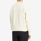 AMI Paris Men's Ami Embroidered Cardigan in White Cream