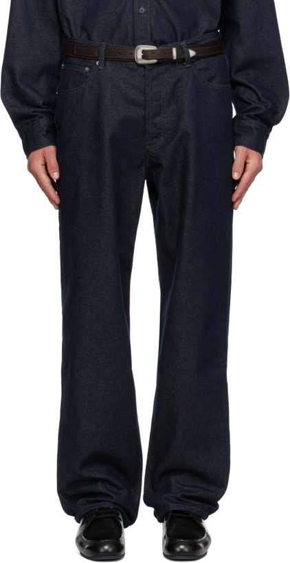 Photo: LE17SEPTEMBRE Navy 5-Pocket Jeans