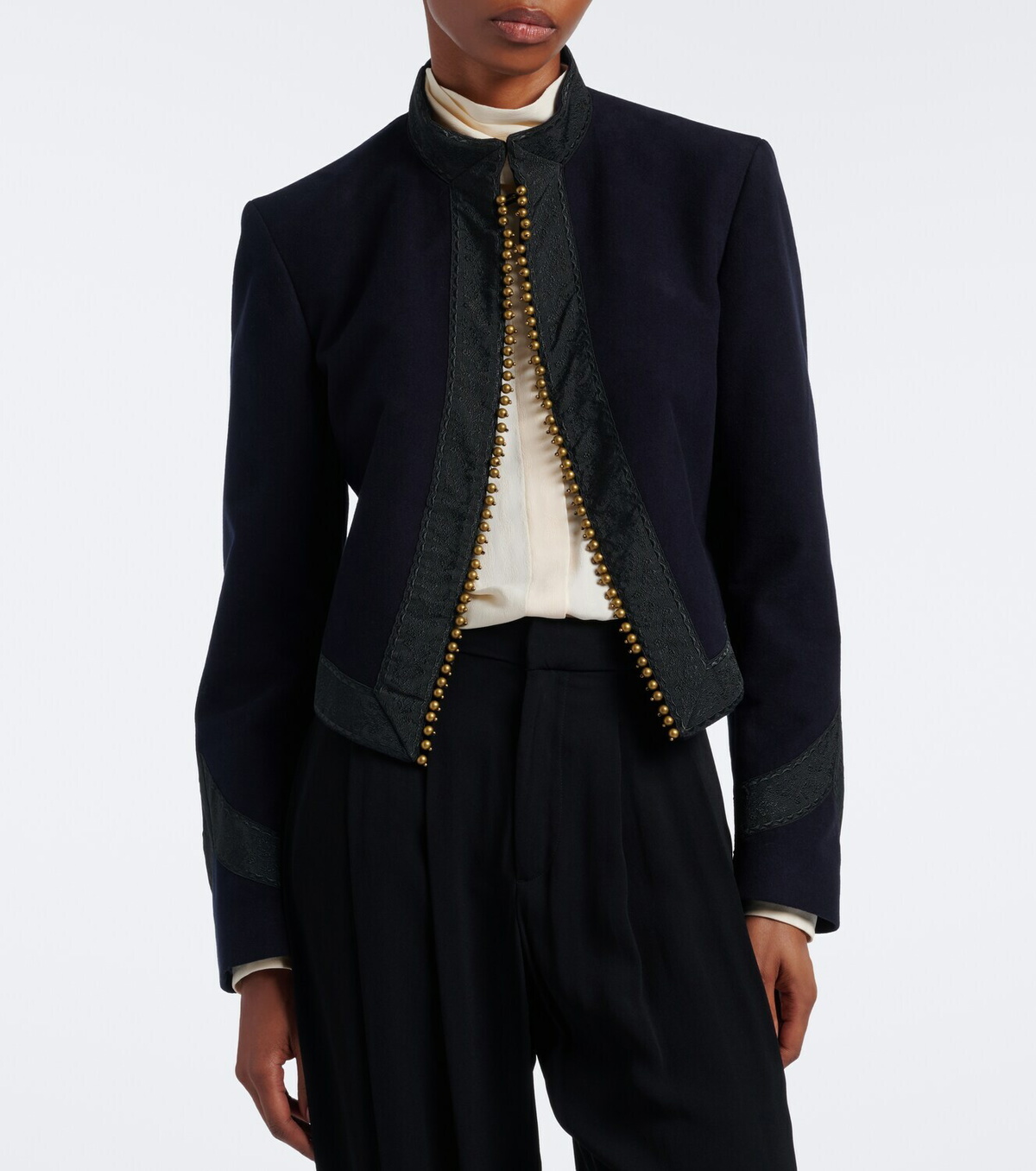 Polo Ralph Lauren Embellished cotton jacket