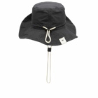 Jil Sander Women's Plus Button Front Hat in Midnight