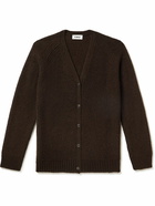 YMC - Kurt Oversized Ribbed-Knit Cardigan - Brown