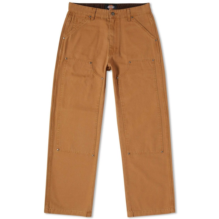 Photo: Dickies Men's Duck Canvas Utility Pant in Stone Washed Brown Duck