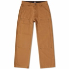 Dickies Men's Duck Canvas Utility Pant in Stone Washed Brown Duck