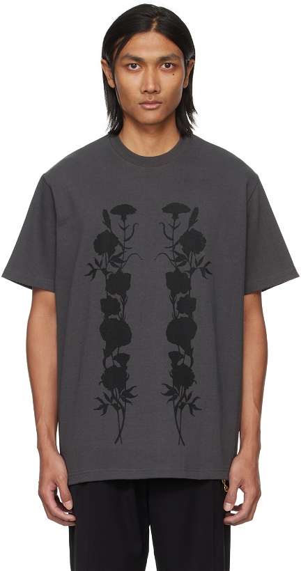 Photo: Song for the Mute Gray Dusty Foliage T-Shirt